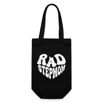 Beau-mère Géniale - Cœur Vintage (Couleur personnalisée) - Sac à bouteille - noir - Devant