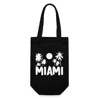 Miami - Sac à bouteille - noir - Devant