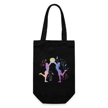 Cheerpom pom girls Mom Cheerleading - Sac à bouteille - noir - Devant