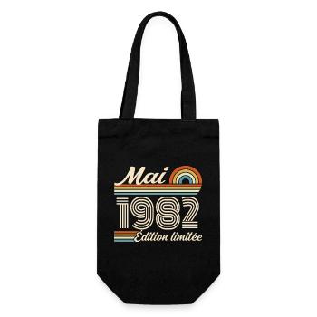Mai 1982 - Sac à bouteille - noir - Devant