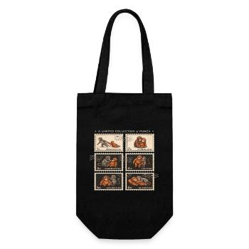 Stamps Baby Monkey Punch - Gift Bag for Bottles - black - Front