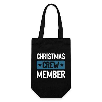 Équipage de Noël - Sac à bouteille - noir - Devant