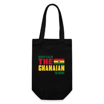 Keep Calm Ghana / Cadeau Mali drapeau national - Sac à bouteille - noir - Devant