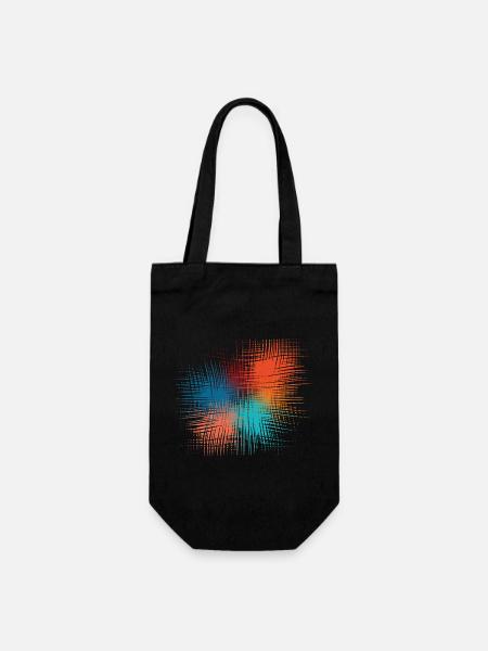 Explosion de couleurs - Sac à bouteille - noir