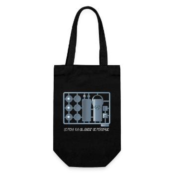 Le petit kit du joueur de pétanque - Sac à bouteille - noir - Devant