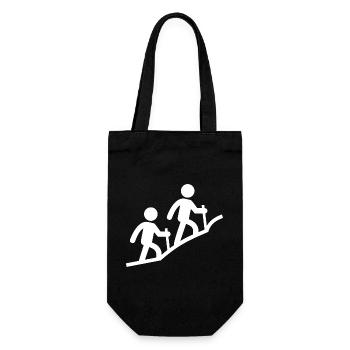 Randonnée, randonnée en montagne, trekking, course à pied - Sac à bouteille - noir - Devant