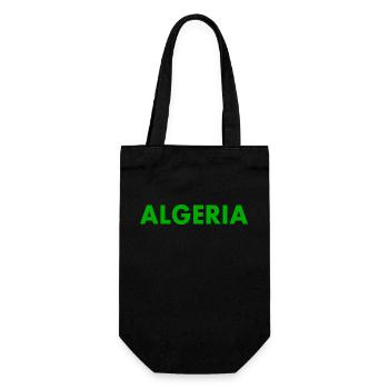 algeria - Gift Bag for Bottles - black - Front