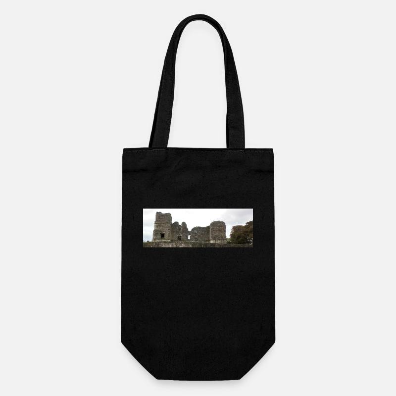 Château de Manorhamilton, comté de Leitrim, Irlande. - Sac à bouteille - noir