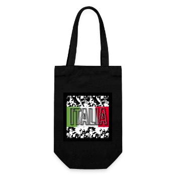Italia (Italy) - Image - 2023 - Gift Bag for Bottles - black - Front