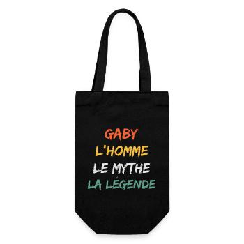 gaby la femme le mythe la légende - Sac à bouteille - noir - Devant