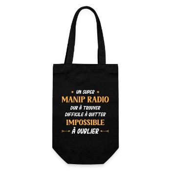Un manip radio adjoint - Sac à bouteille - noir - Devant