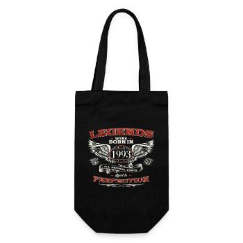 30e anniversaire homme légende né en 1993 voiture classique - Sac à bouteille - noir - Devant