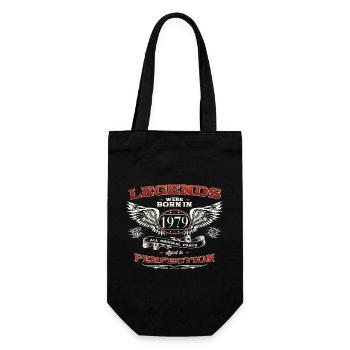 44e anniversaire homme légende né en 1979 voiture classique - Sac à bouteille - noir - Devant