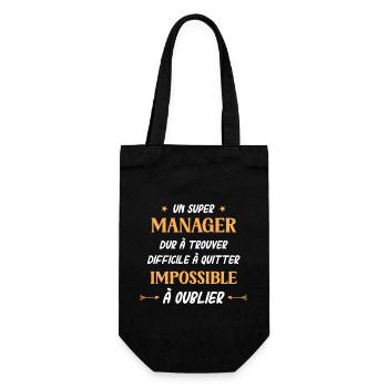 Super manager - Sac à bouteille - noir - Devant