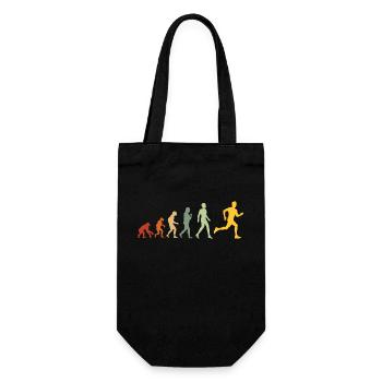 Evolution to triathlon - Running Evolution - Gift Bag for Bottles - black - Front