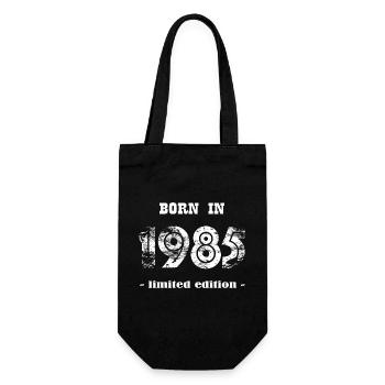 BORN IN 1985 - limited edition - Gift Bag for Bottles - black - Front