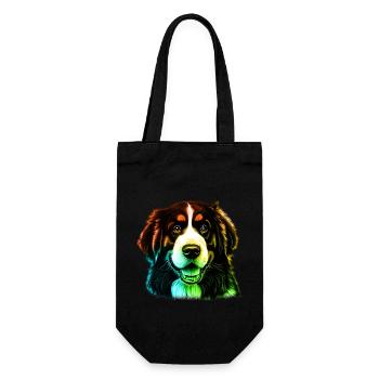 Chien Bernadin - Sac à bouteille - noir - Devant