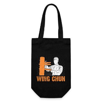 Wing Chun - Sac à bouteille - noir - Devant