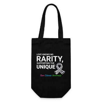 La sensibilisation aux maladies rares au service de l’unique - Sac à bouteille - noir - Devant