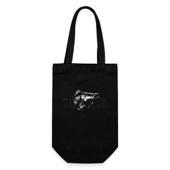 fishing2 - Geschenkbeutel für Flaschen - Schwarz - Vorne