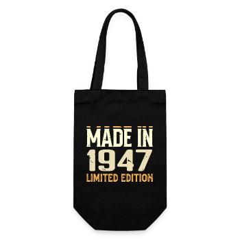 Cadeau Anniversaire 1947 Génial Depuis 1947 Retro - Sac à bouteille - noir - Devant