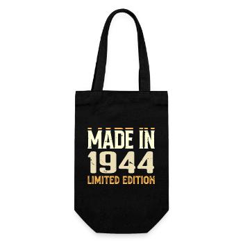 Tolles Geschenk zum Jubiläum von 1944 von 1944 Retro - Geschenkbeutel für Flaschen - Schwarz - Vorne