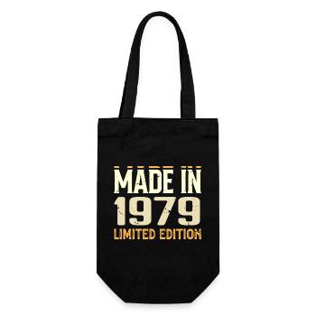 Tolles Geschenk zum Jubiläum 1979 von 1979 Retro - Geschenkbeutel für Flaschen - Schwarz - Vorne