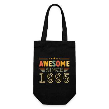 Millésime Légende 1995 Cadeau de 1995 - Né en 1995 - Sac à bouteille - noir - Devant