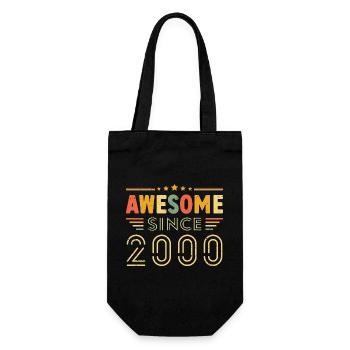 Millésime Légende 2000 Cadeau de 2000 - Né en 2000 - Sac à bouteille - noir - Devant