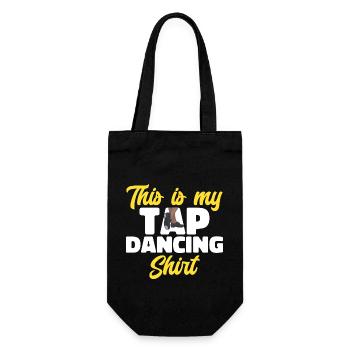 Tap Dance Teacher Tap Dancer Tap Dance - Gift Bag for Bottles - black - Front