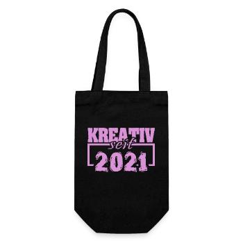 2021 - Gift Bag for Bottles - black - Front
