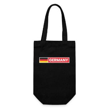 Germany National Flag - Gift Bag for Bottles - black - Front