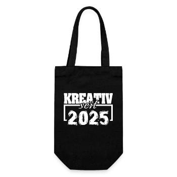 Schauspieler 2025 - Geschenkbeutel für Flaschen - Schwarz - Vorne