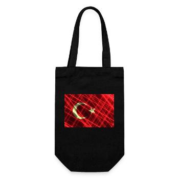 Türkei - Geschenkbeutel für Flaschen - Schwarz - Vorne