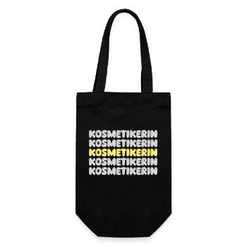 Gift for beautician - Gift Bag for Bottles - black - Front