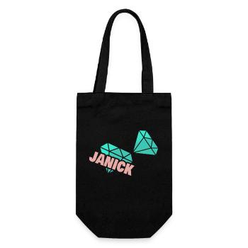 Papa Janick - Sac à bouteille - noir - Devant