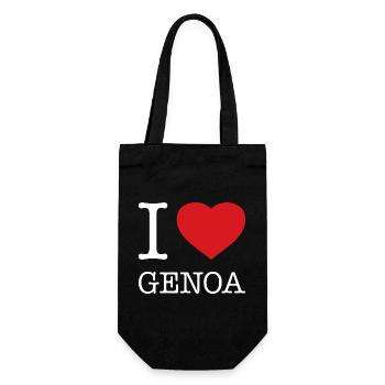 J’ADORE GÊNES - Sac à bouteille - noir - Devant