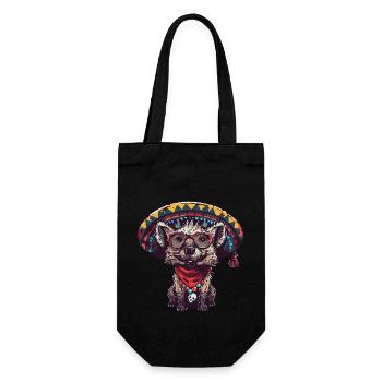 Hyène Drôle Sombrero - Sac à bouteille - noir - Devant