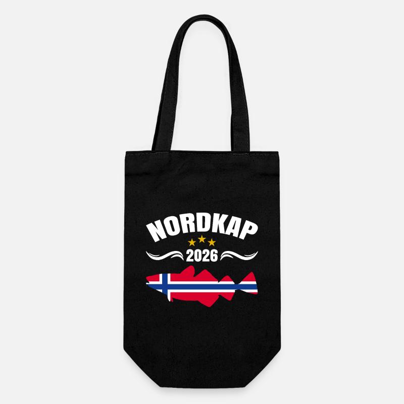 North Cape 2026 - Gift Bag for Bottles - black