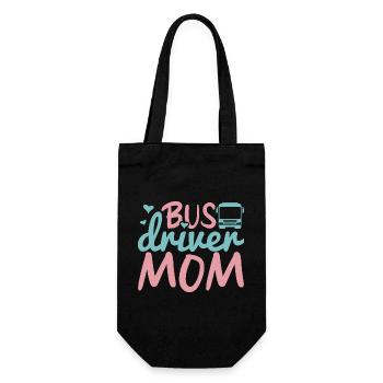 Chauffeur de bus Maman - Sac à bouteille - noir - Devant