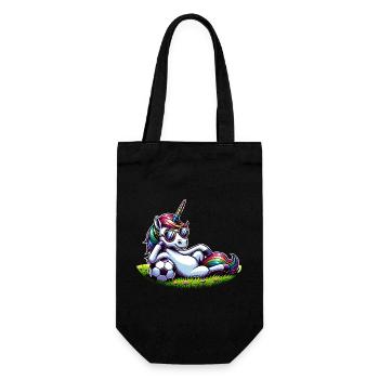 Unicorn Football Rainbow Casual Sunglasses - Gift Bag for Bottles - black - Front