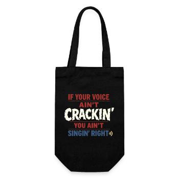 Shanty Crew folk music community - Gift Bag for Bottles - black - Front
