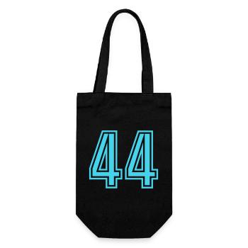 44 - Gift Bag for Bottles - black - Front