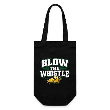 Soccer Training Youth Sports Coach - Gift Bag for Bottles - black - Front