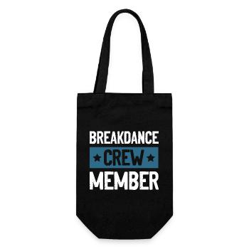 Breakdance Crew - Gift Bag for Bottles - black - Front