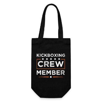 Équipe de kickboxing - Sac à bouteille - noir - Devant
