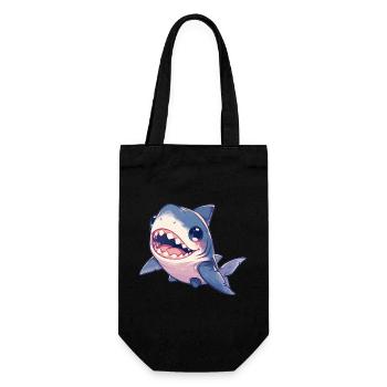 Sharks Shark - Gift Bag for Bottles - black - Front