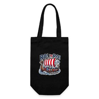Ro Ro Norvège Viking Ship Football Fan norvégien - Sac à bouteille - noir - Devant
