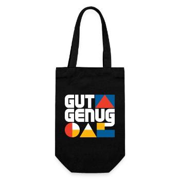 Gut Genug Selbstliebe Ich Bin Gut Genug Selbstwert - Geschenkbeutel für Flaschen - Schwarz - Vorne