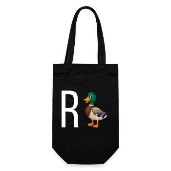 Retirement Retirement Funny - Gift Bag for Bottles - black - Front